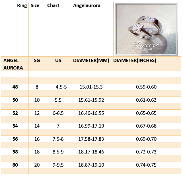 Ring Size Chart