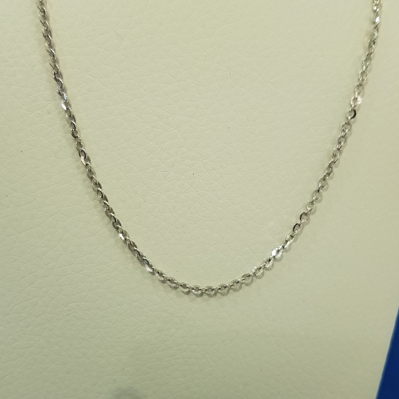 Platinum sterling silver & White gold chain