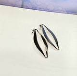 Shank Sterling Silver Design Earrings