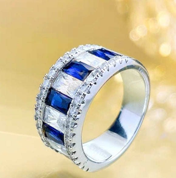 Eternity Sapphire Scintilli Ring