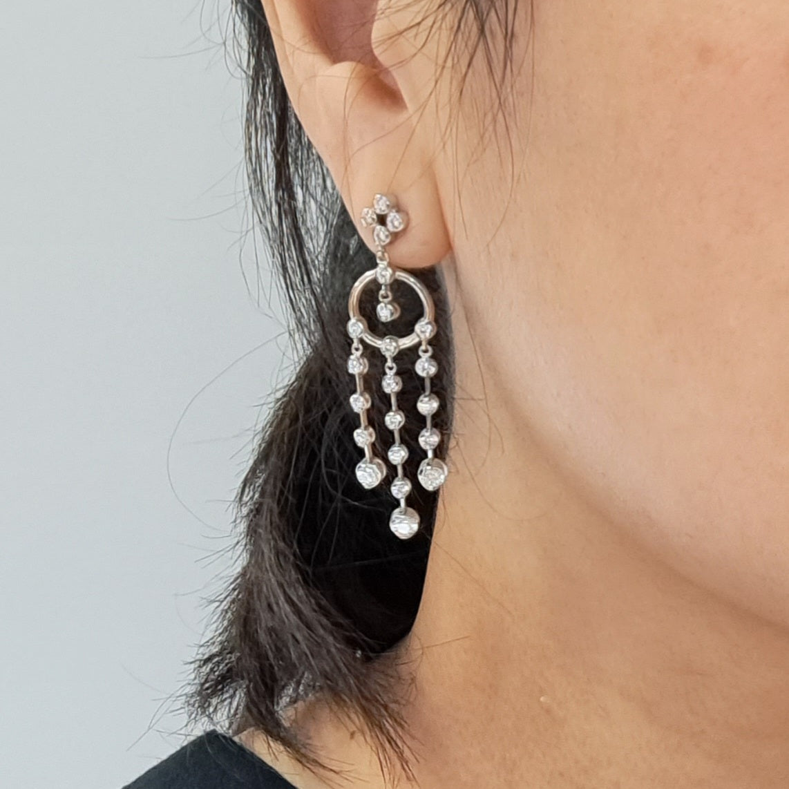 Sophisticate Dazzle Dangling Earrings