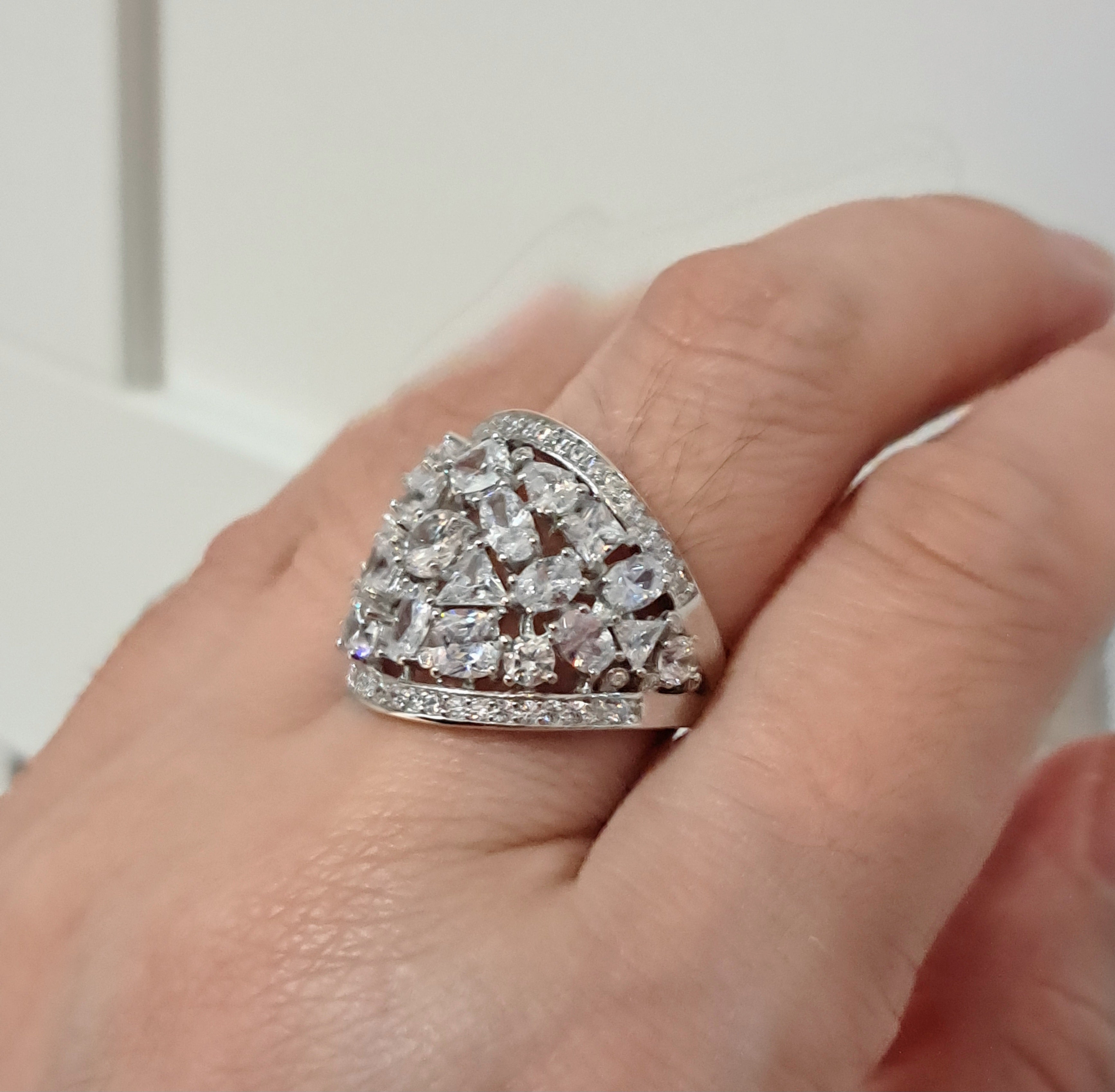 Peranakan Simulated Diamond Ring