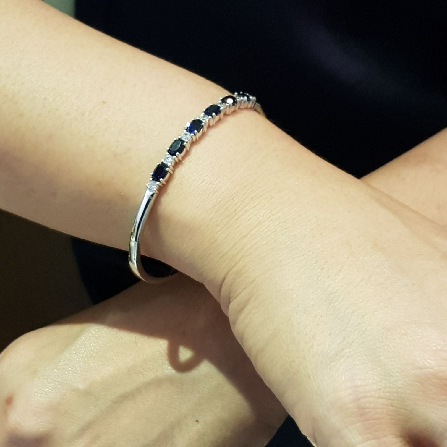 Sapphire Bangle