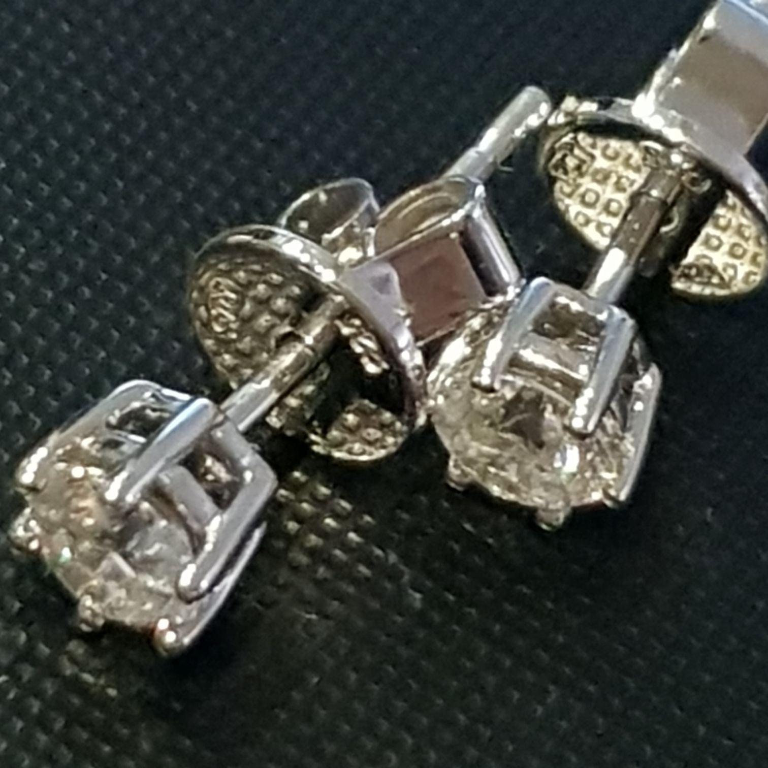 0.30ct Diamond Simulants Solitaire Earrings