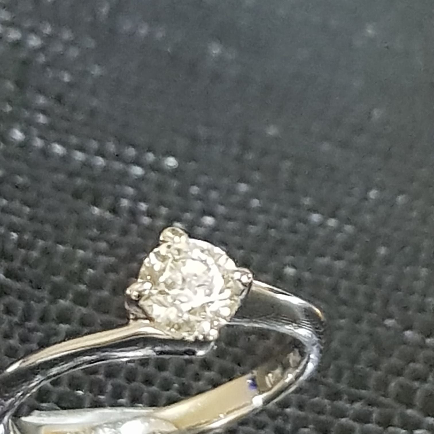 Shank Diamond Ring