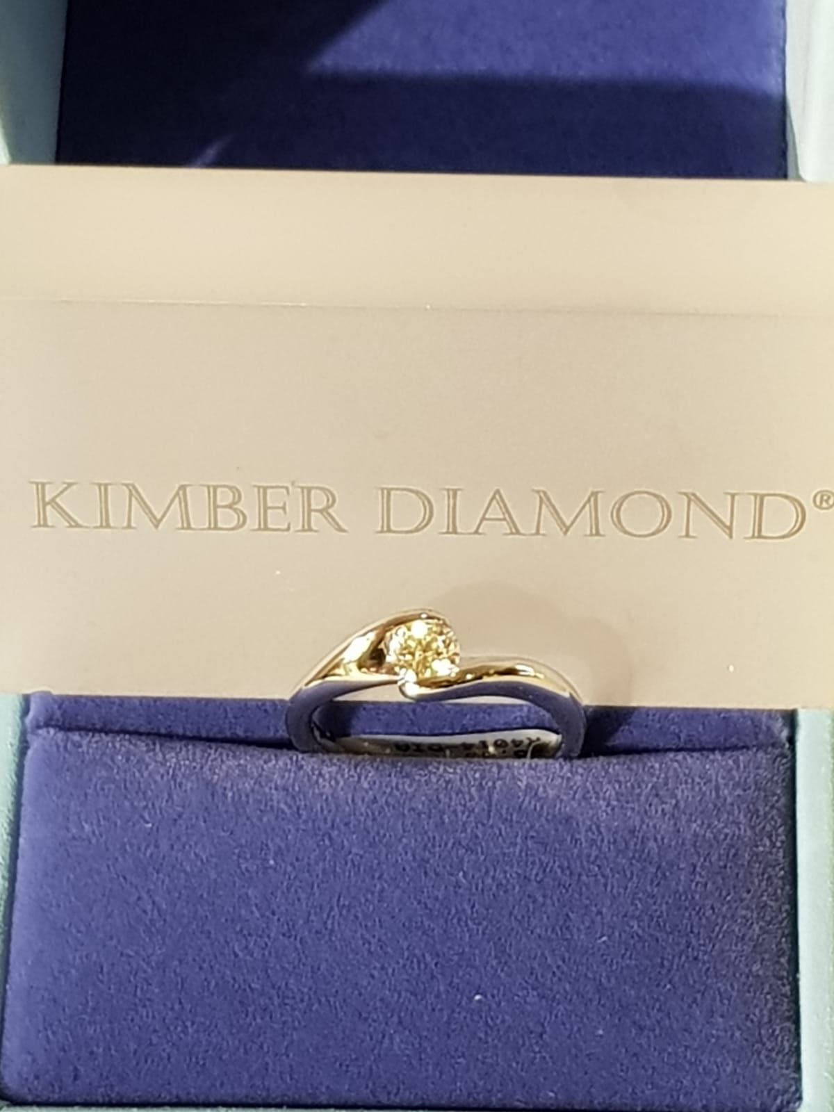 9k White Gold Diamond Engagement Ring