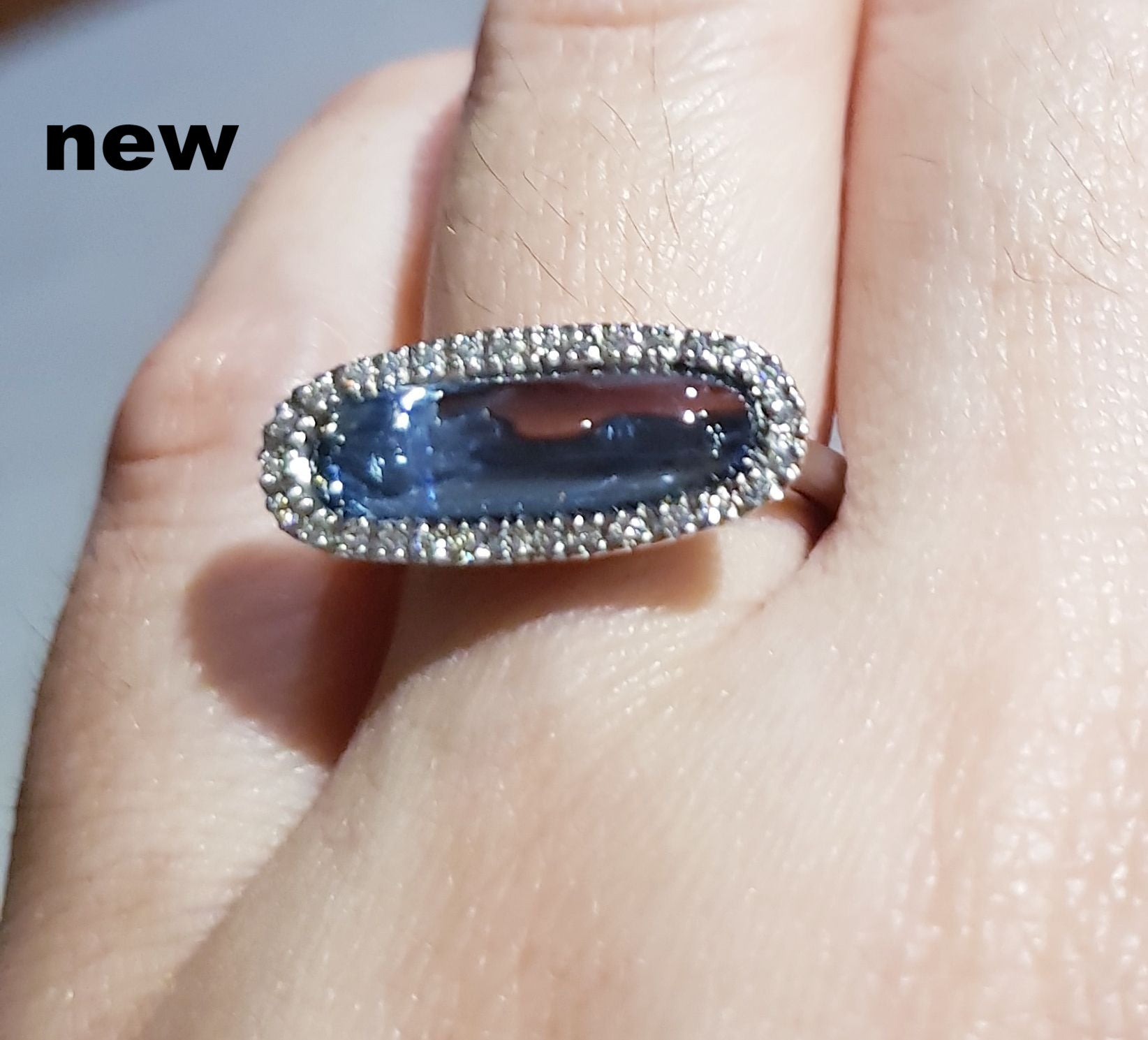 Fancy Aquamarine Ring