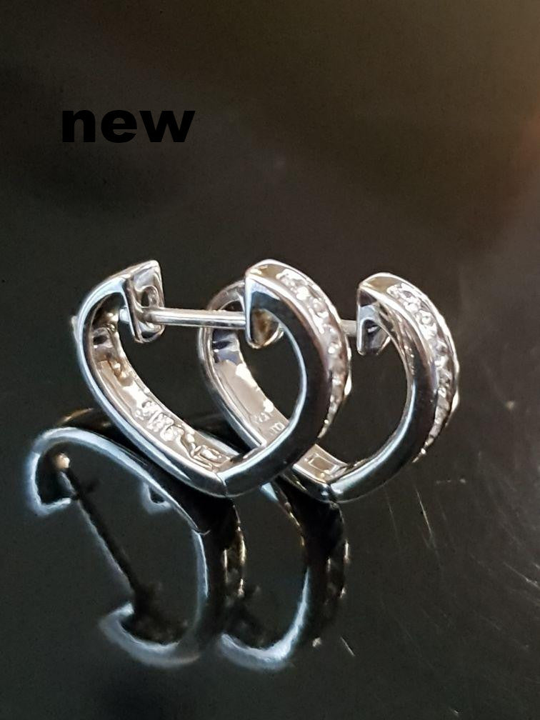 Unique Heart Shape Hoop Earring