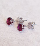 Ruby Earring