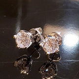 2.00 Carats Solitaire Scintilli Earring