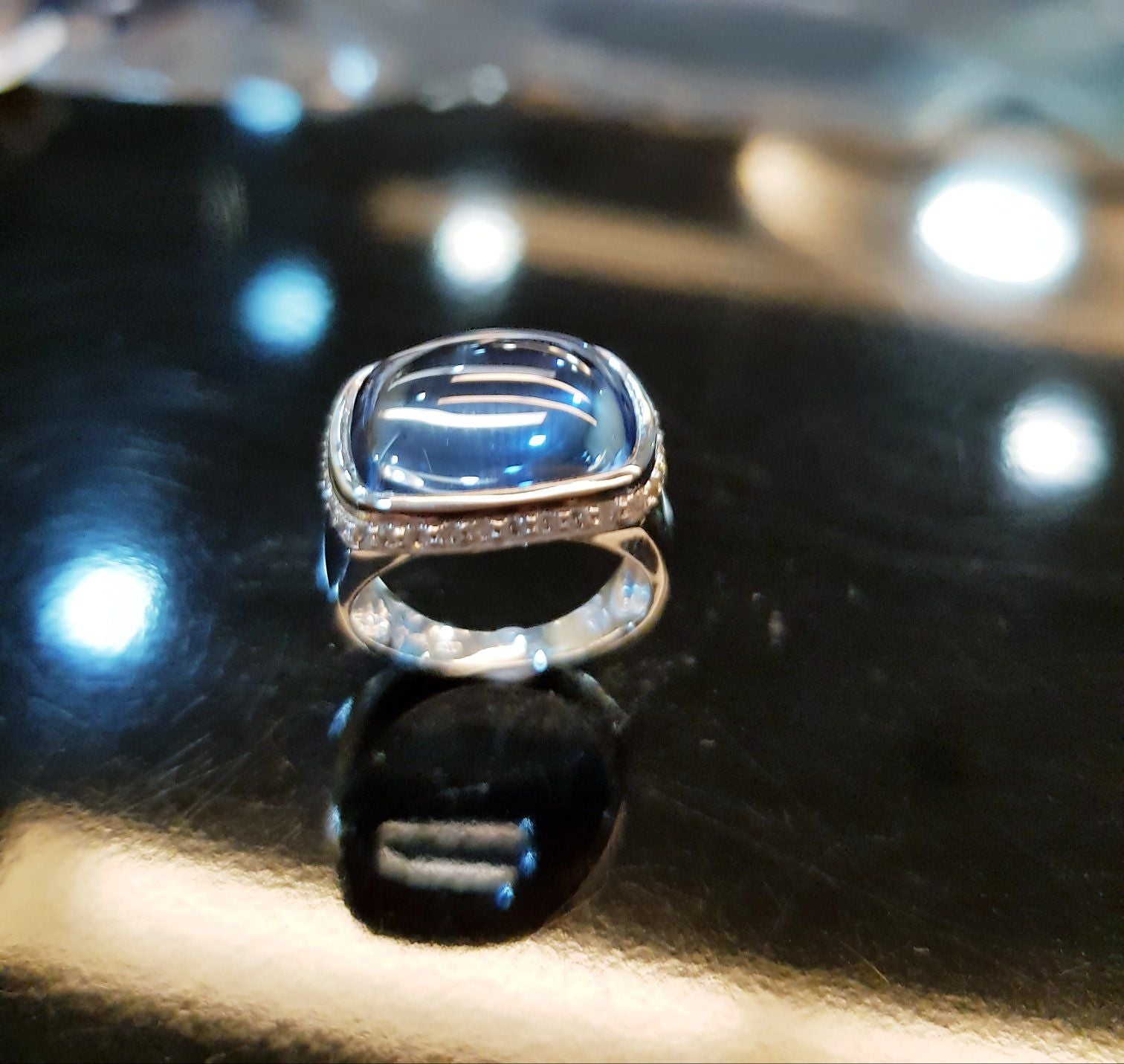 Aquamarine Ring 