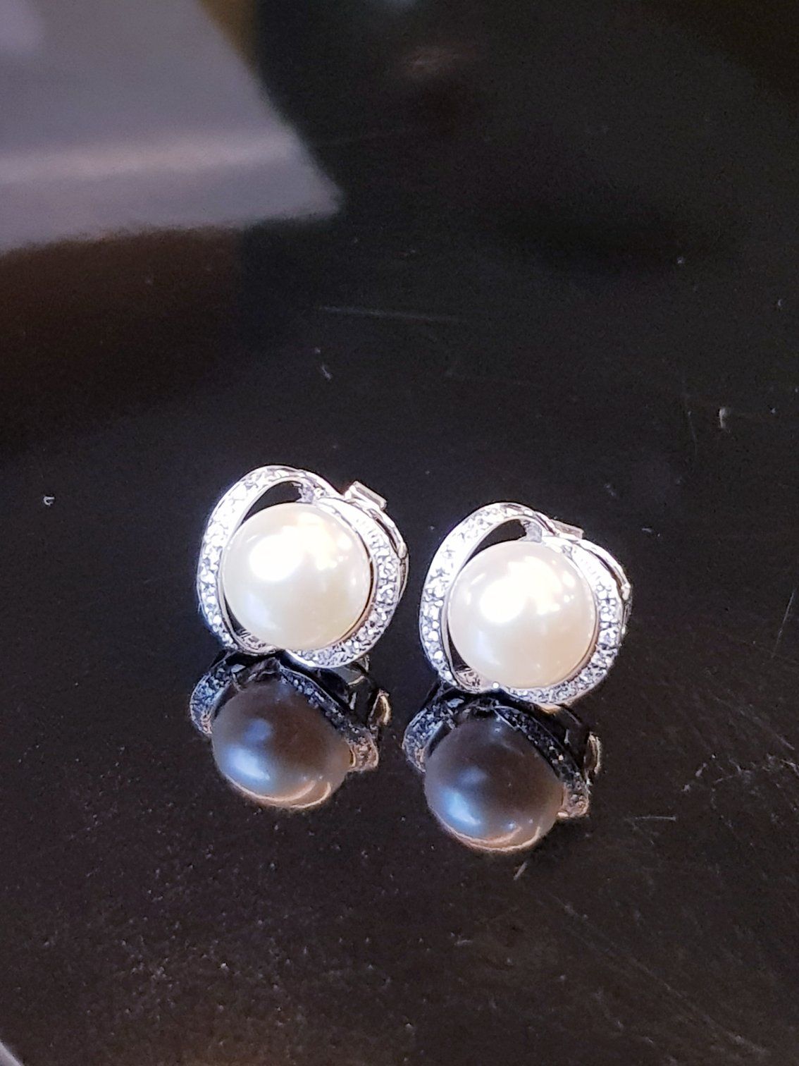 Elegant Pearl Earrings