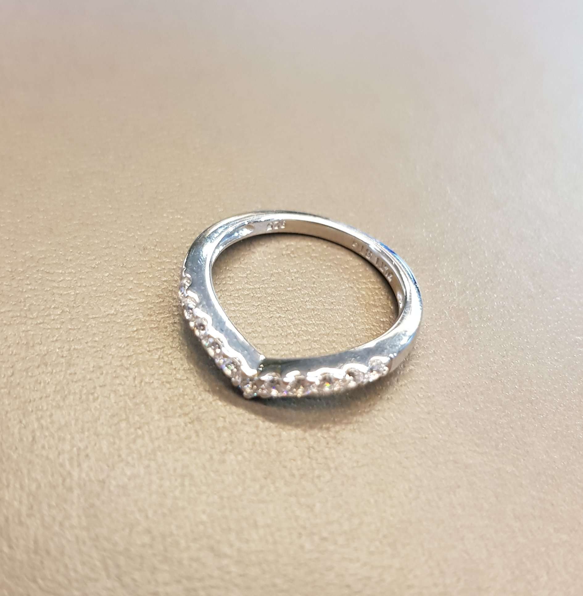 Eternity Shimmering Simulated Diamond Ring