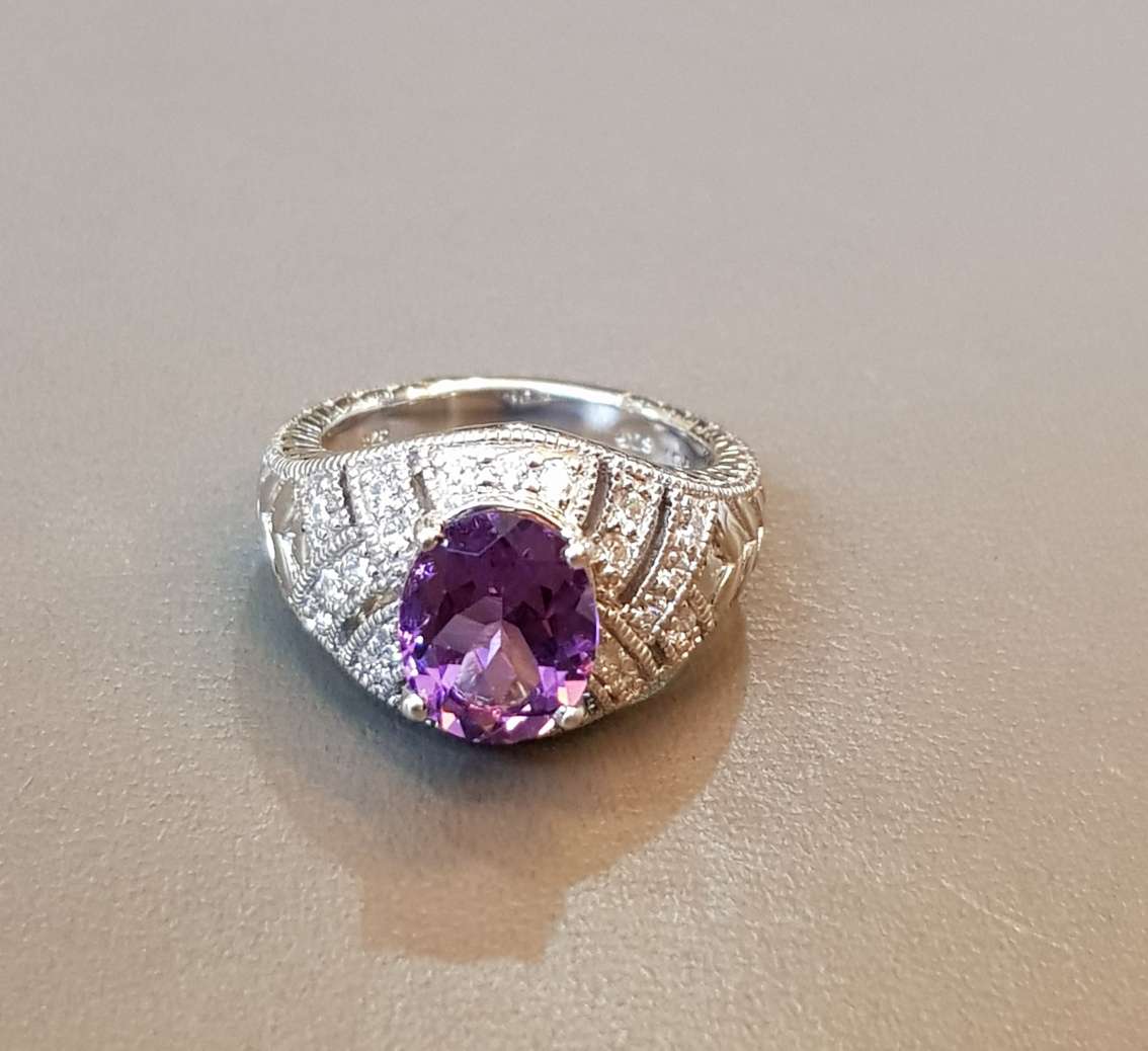 Amethyst Ring