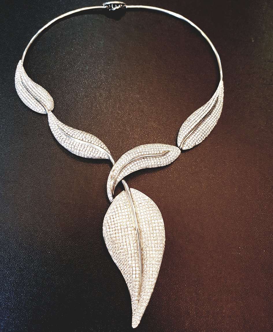 Micro Pave Scintilli Necklace