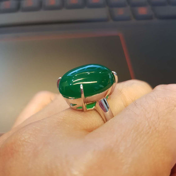 Classic Agate Ring