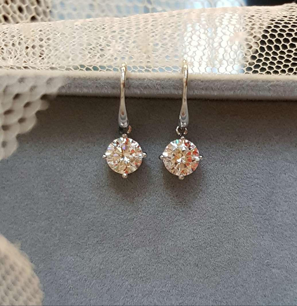 Sparkling Dangling Earrings