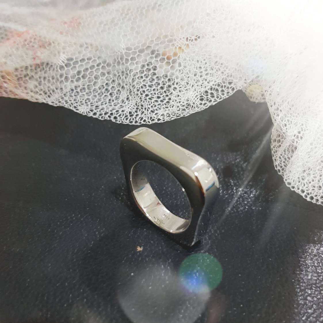 Old Florence Sterling Silver Ring