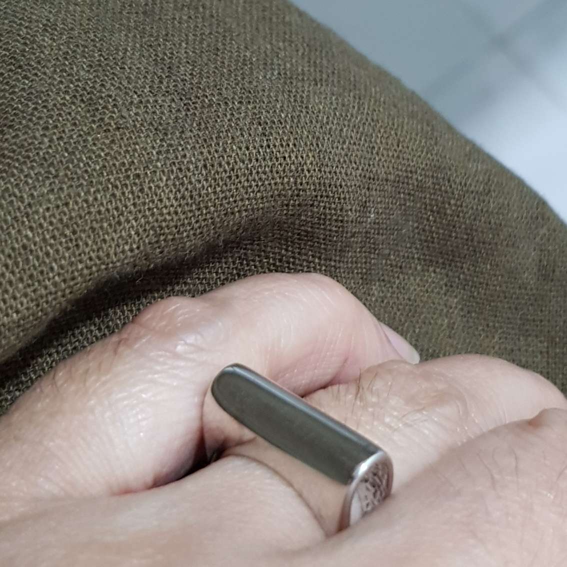 Old Florence Sterling Silver Ring