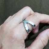 Old Florence Sterling Silver Ring