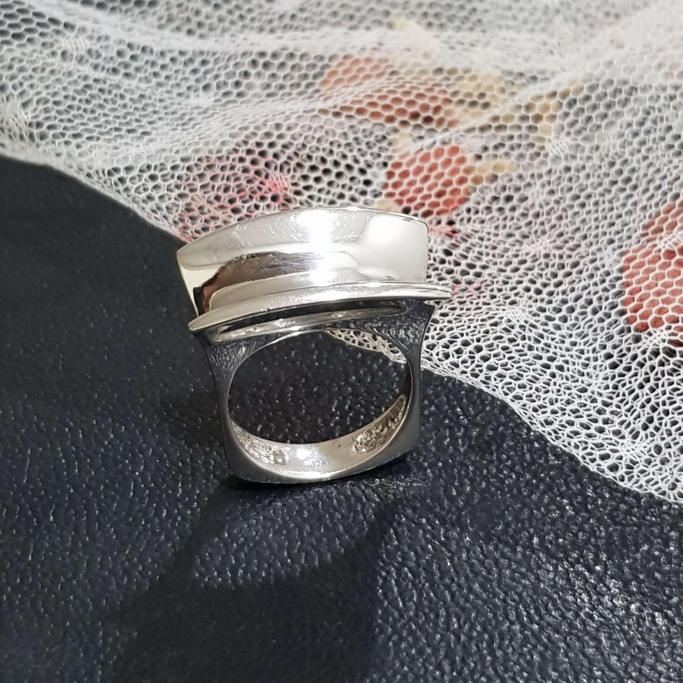 Old Florence Sterling Silver Ring