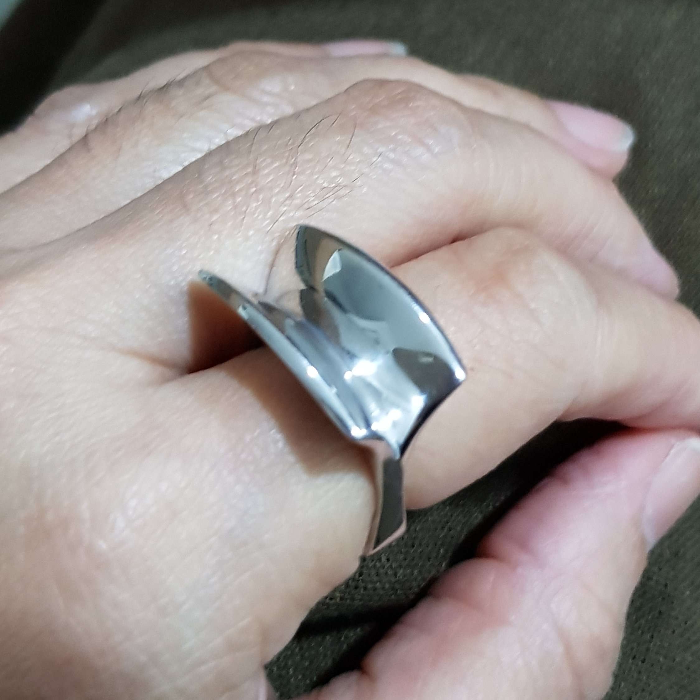 Old Florence Sterling Silver Ring