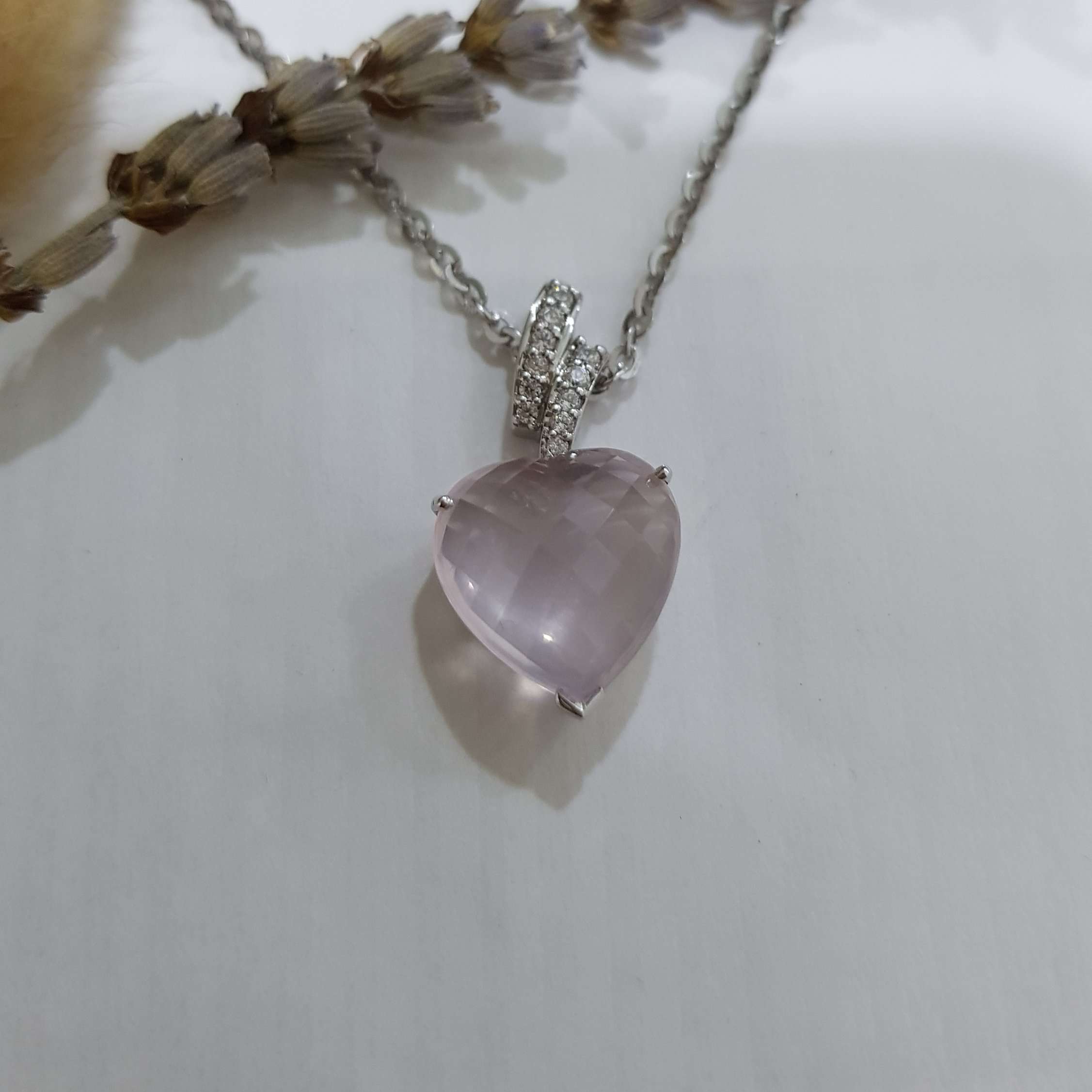 Rose Quartz Pendant