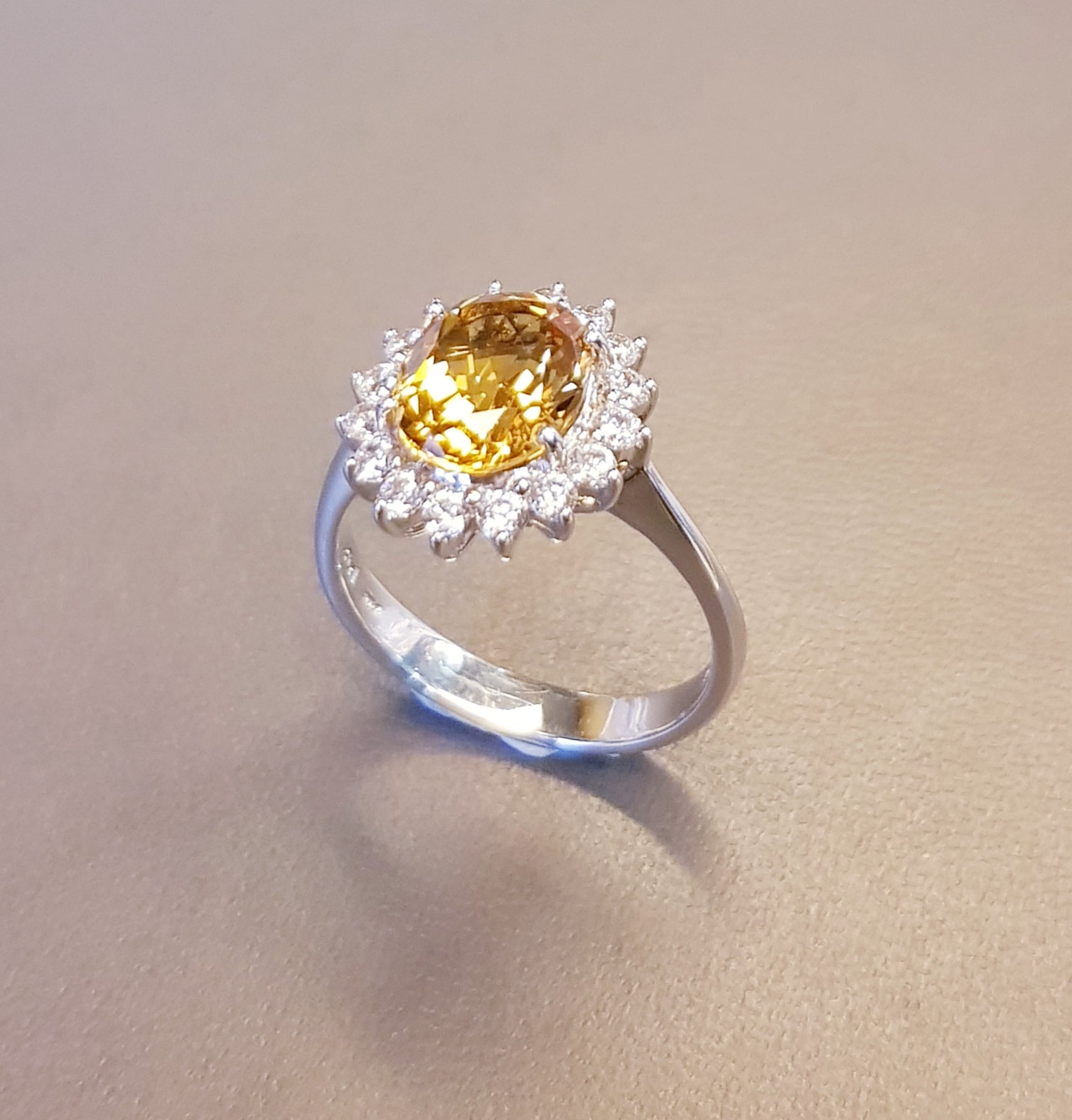 Kate Citrine Ring