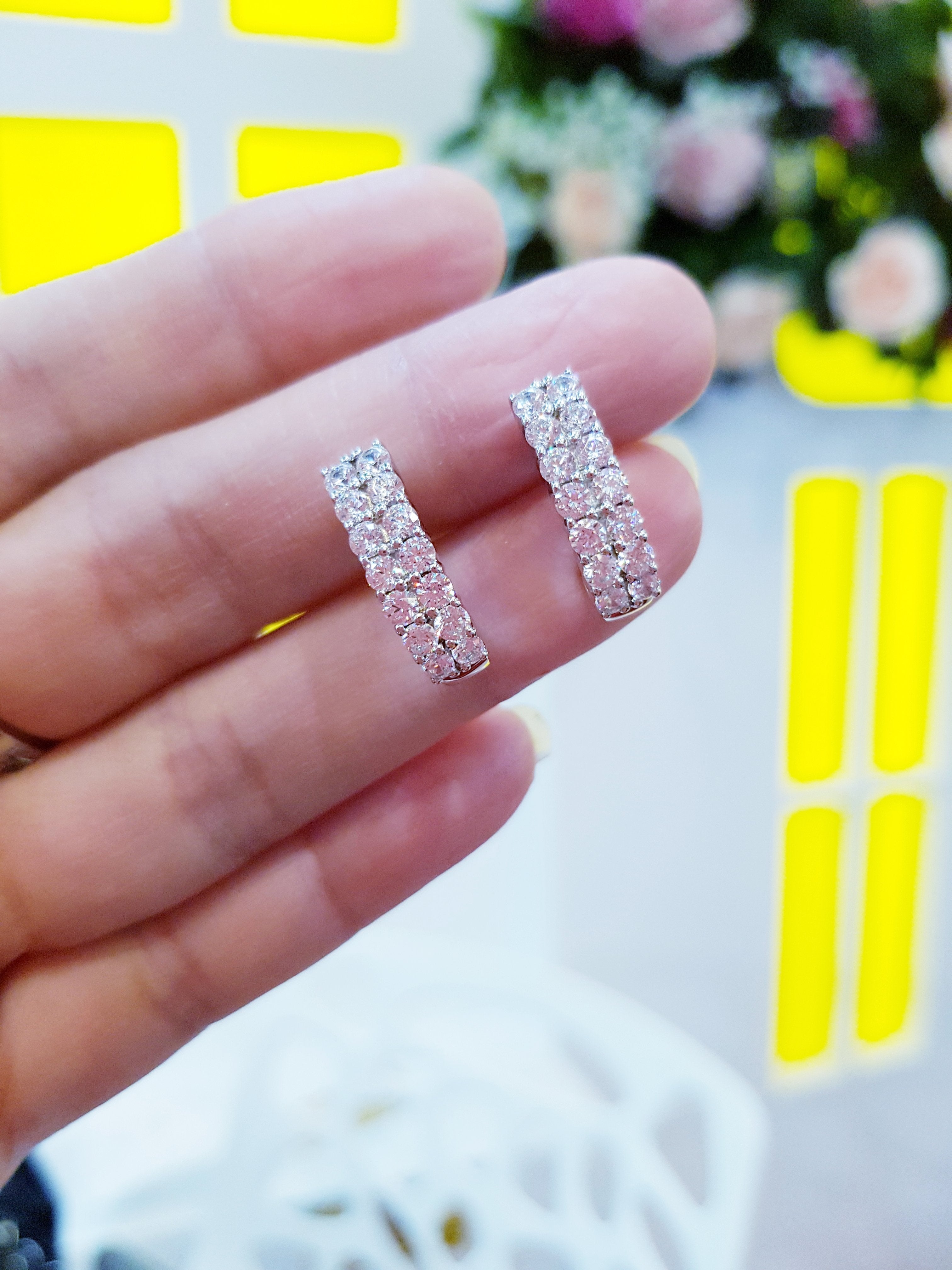 Sophisticate Diamond Simulants Earrings