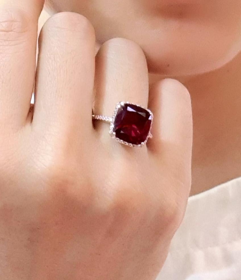 Glamorous Ruby Ring