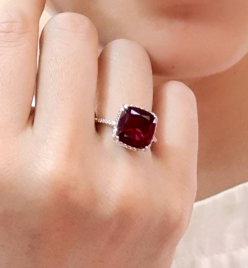 Glamorous Ruby Ring