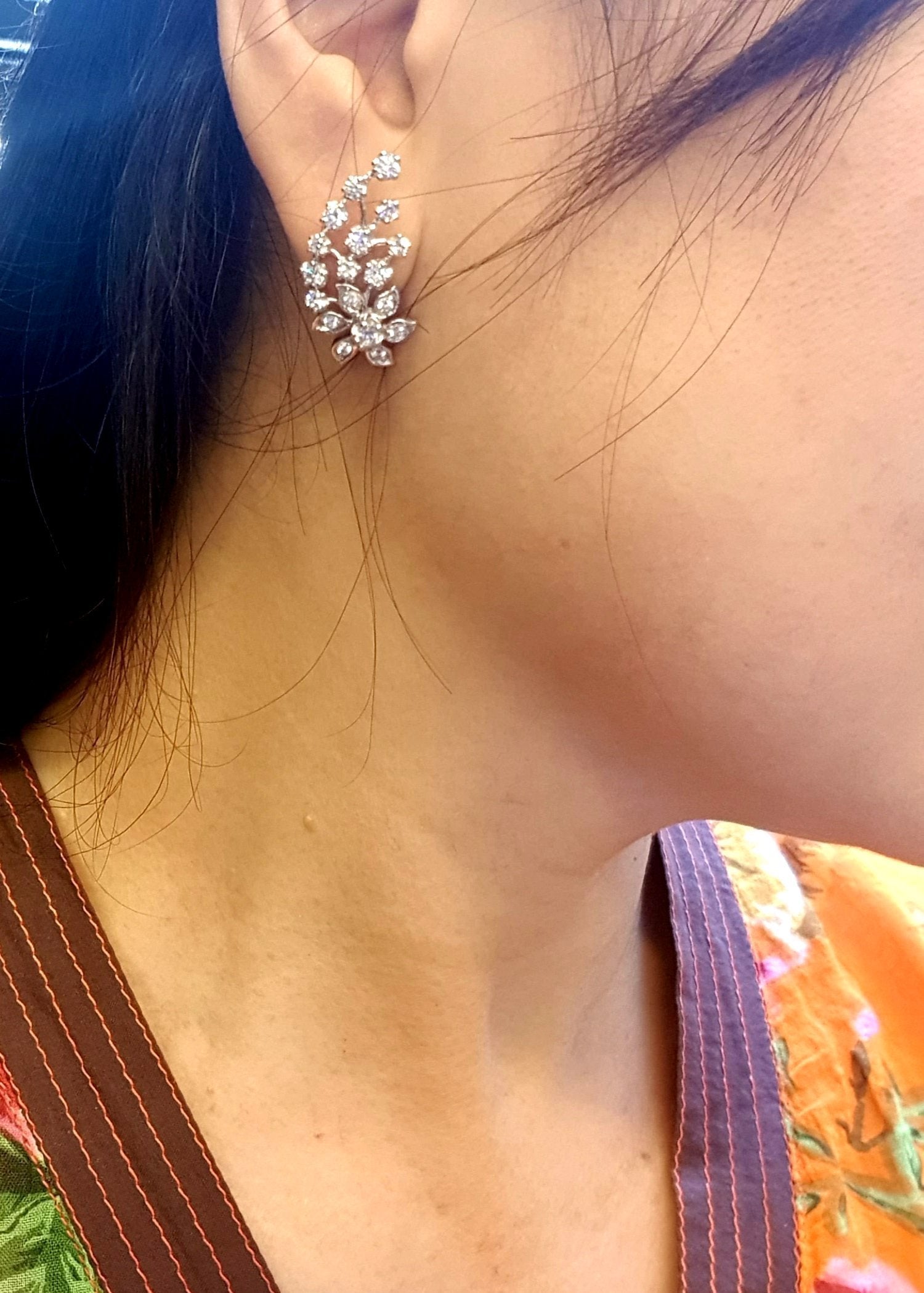 Sophisticated Peranakan Earrings