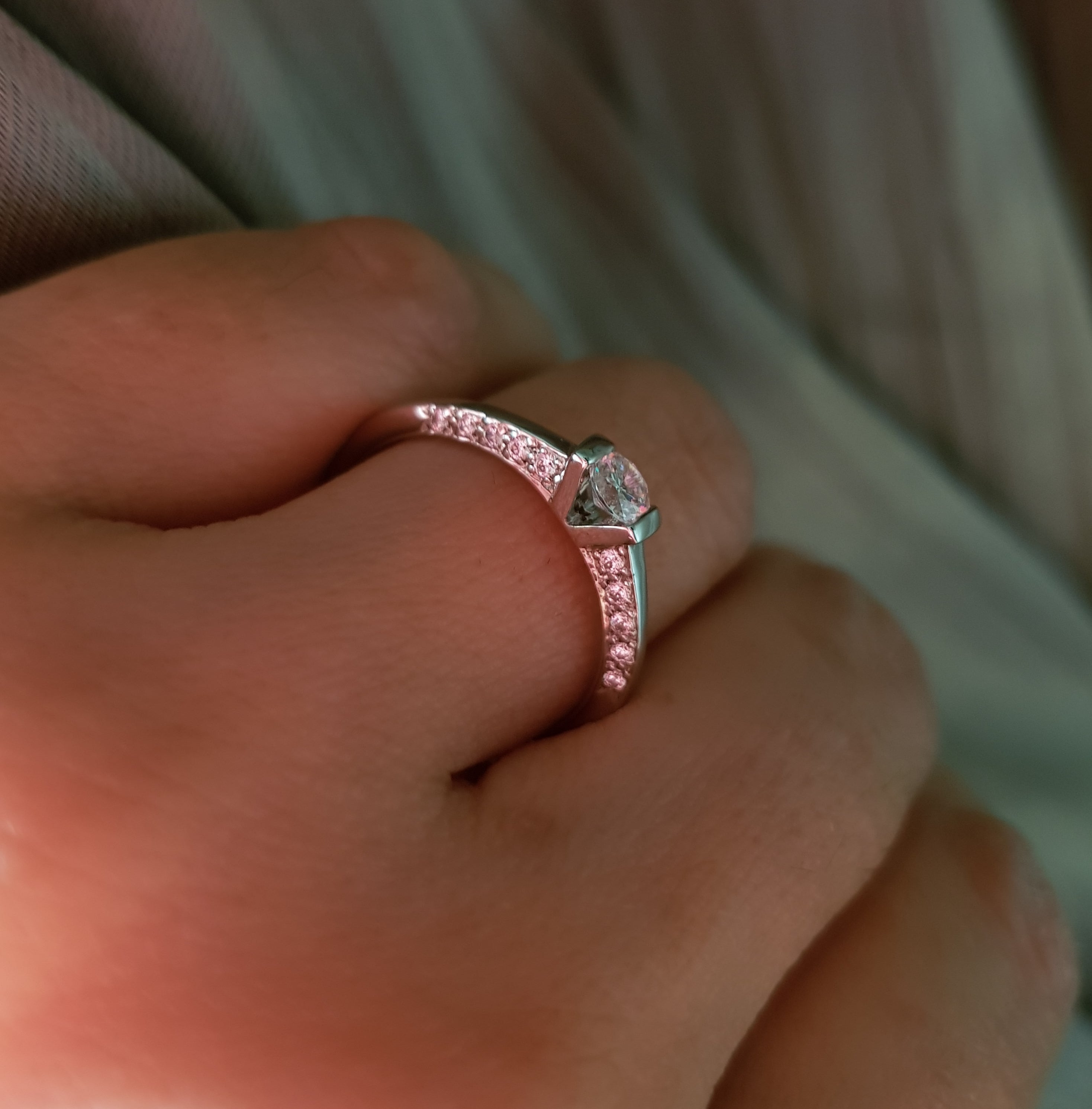 Diamond Simulants Ring