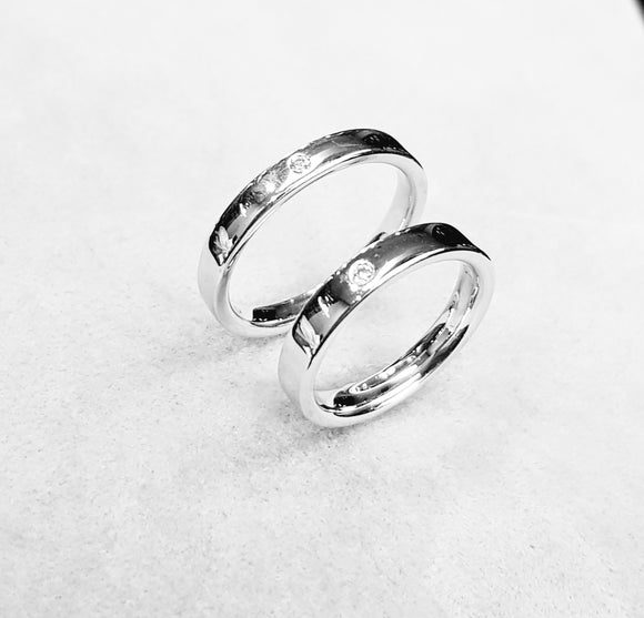 H1 Comfort Fit Classic Wedding Band