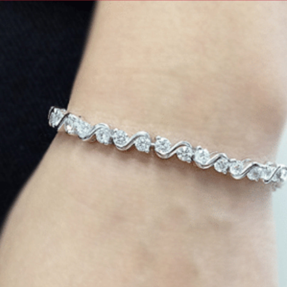 Style Simulated Diamond Bracelet