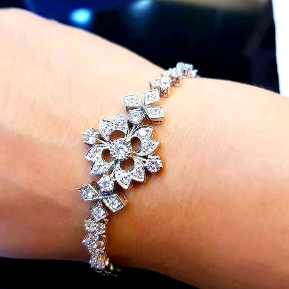 Peranakan with Simulated Diamond Bracelet