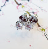 0.30ct Diamond Simulants Solitaire Earring