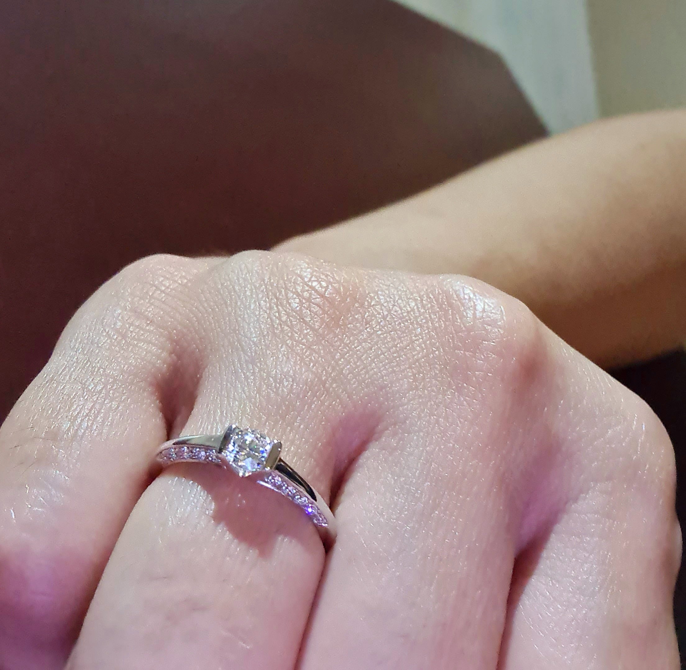 Diamond Simulants Ring