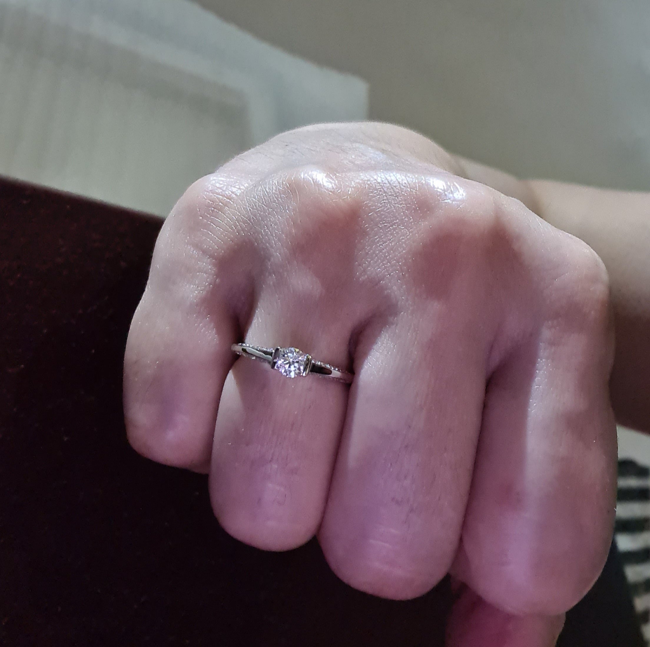 Diamond Simulants Ring