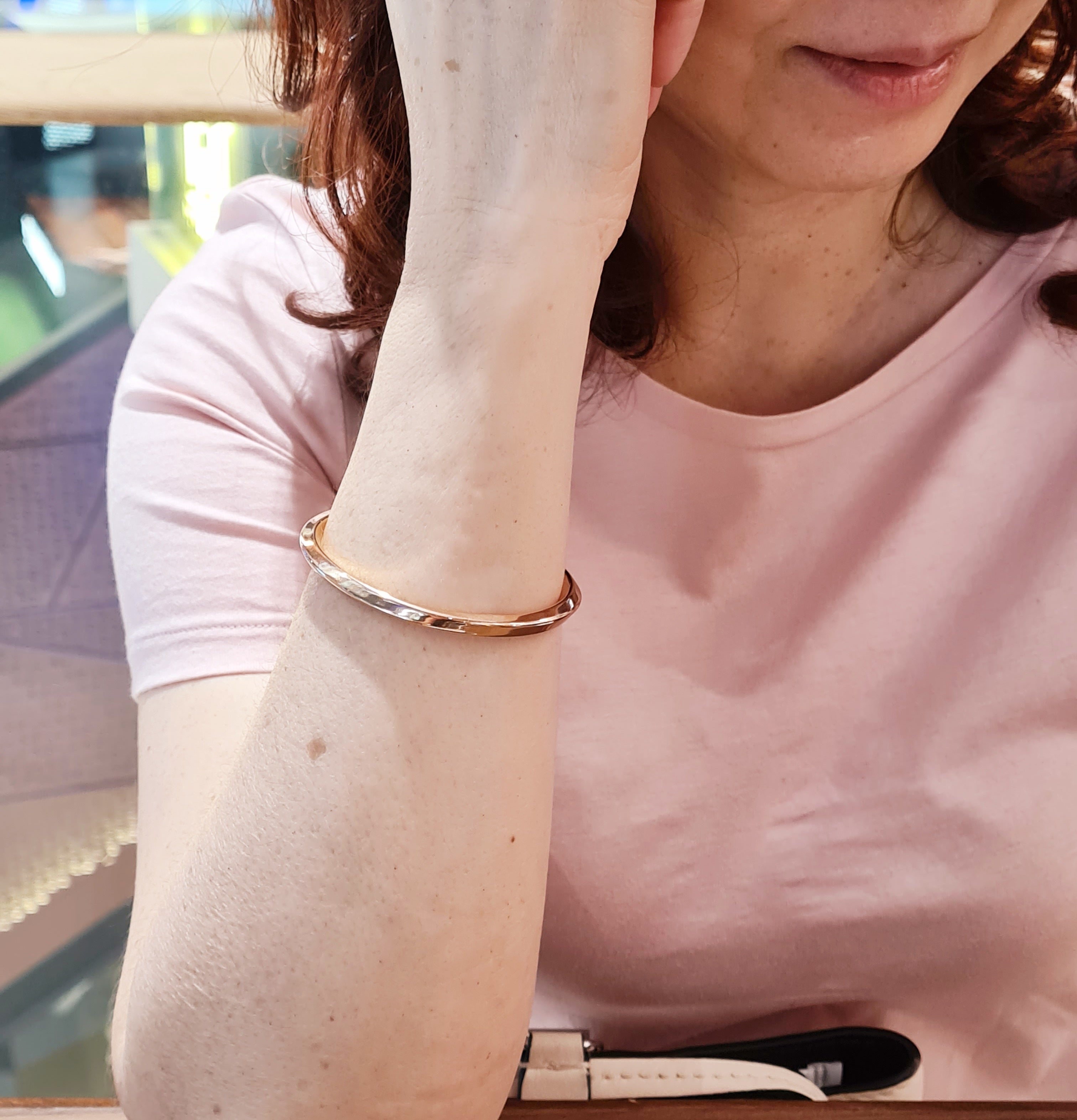 Rose Gold Cuff Bangle