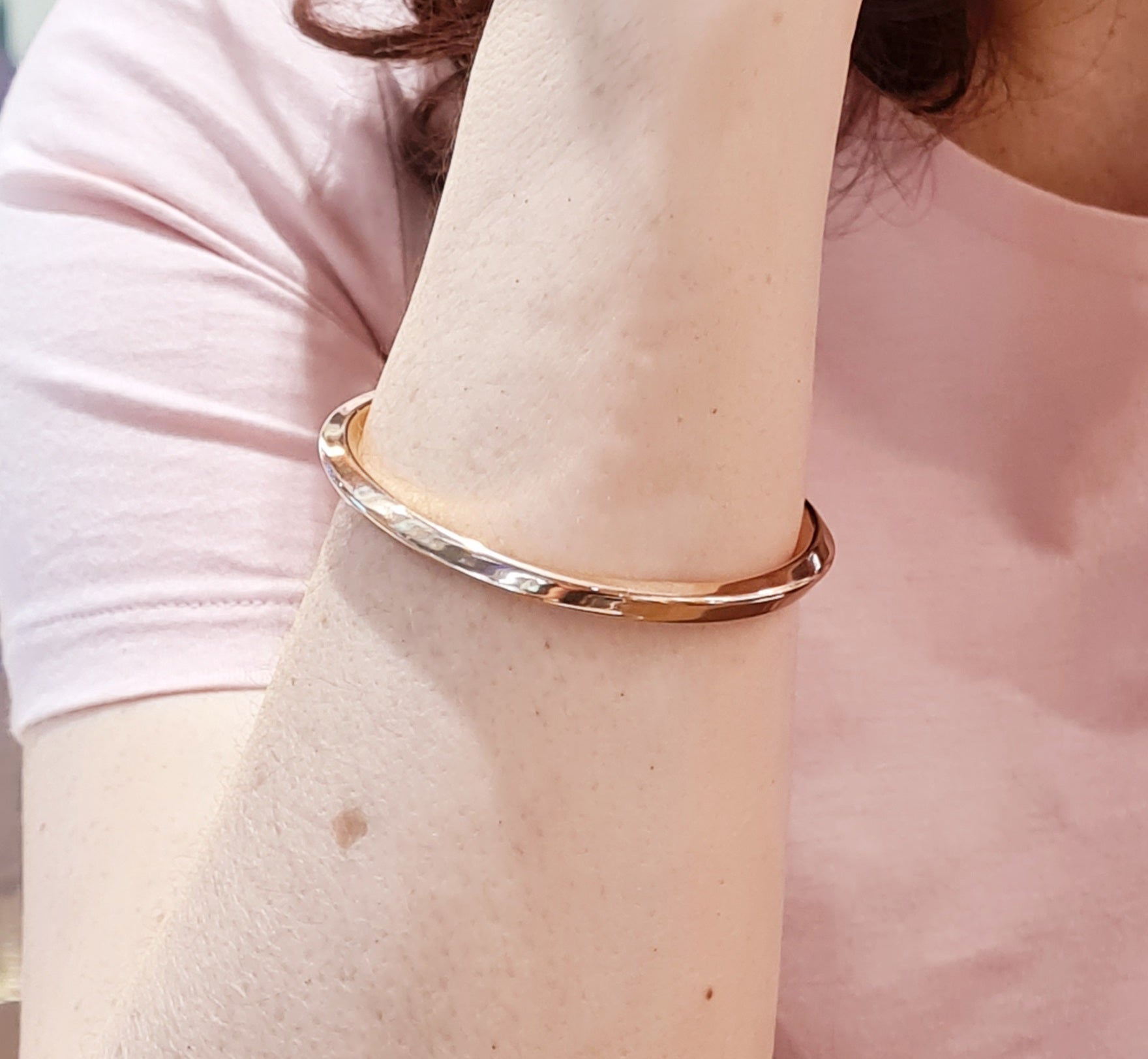 Rose Gold Cuff Bangle