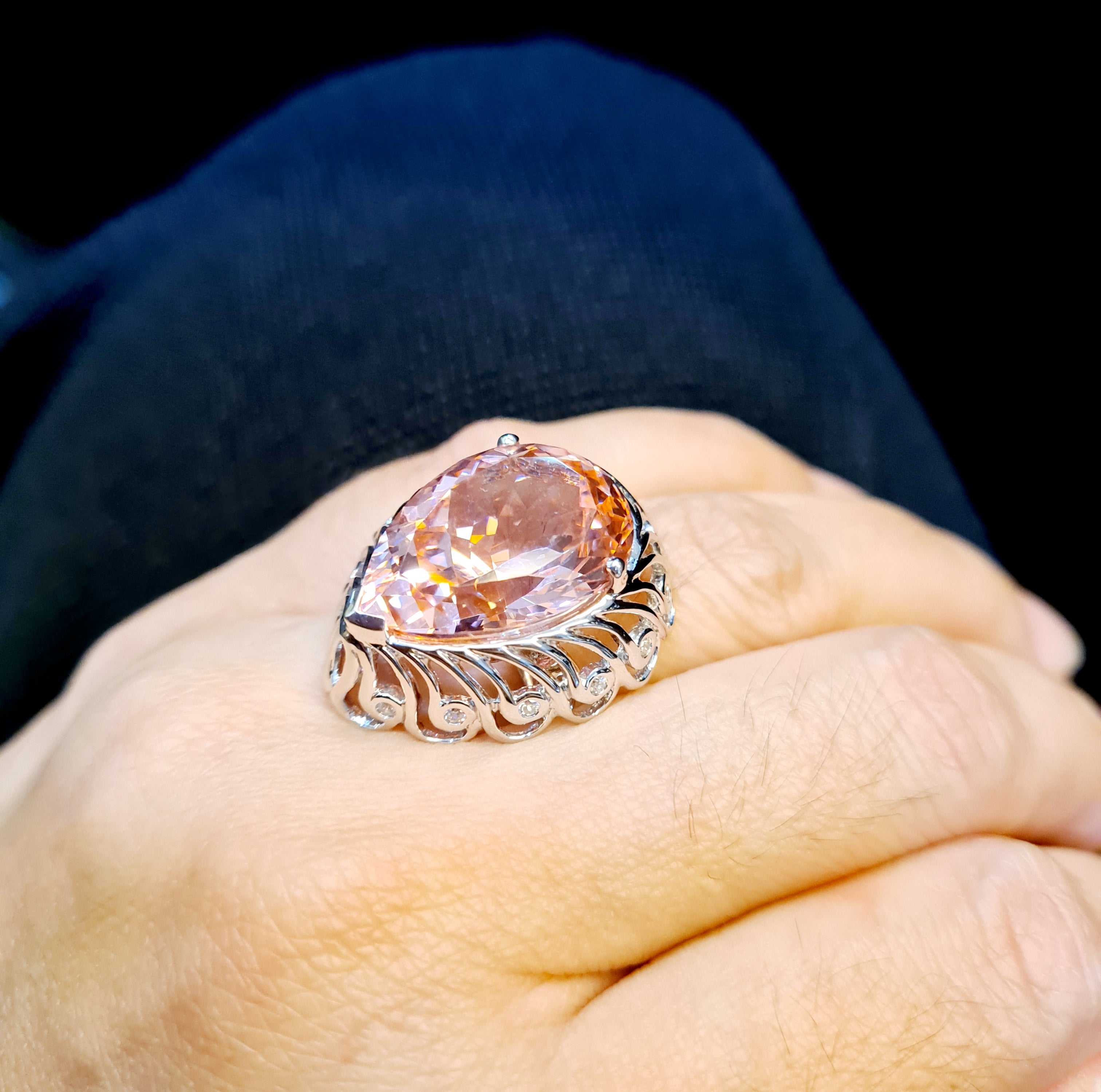 Morganite Ring