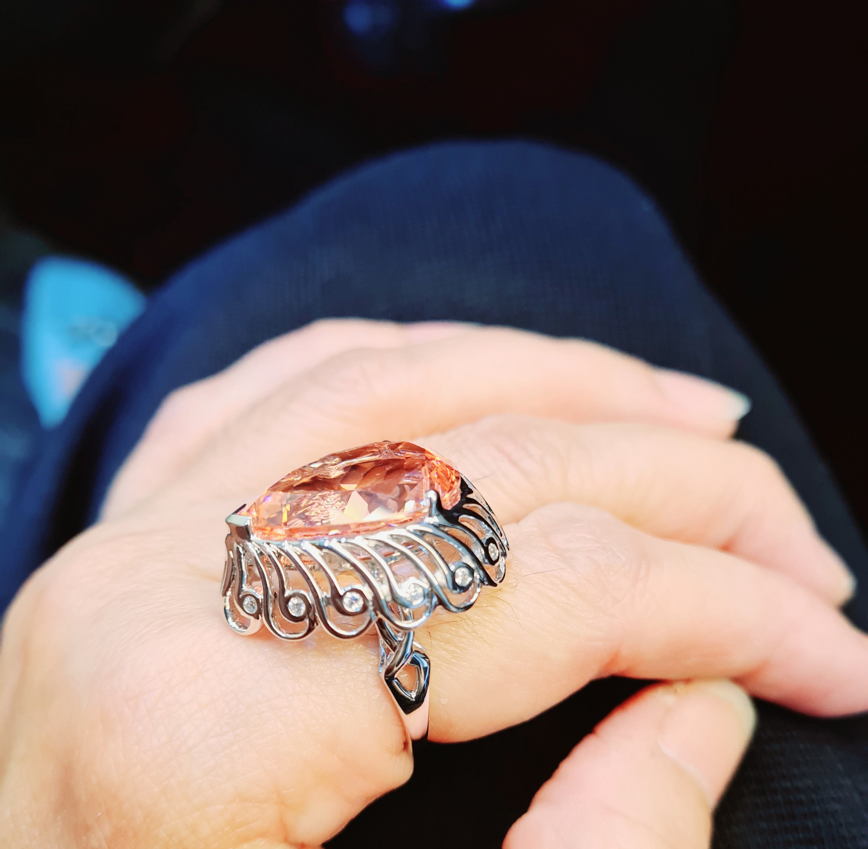 Morganite Ring