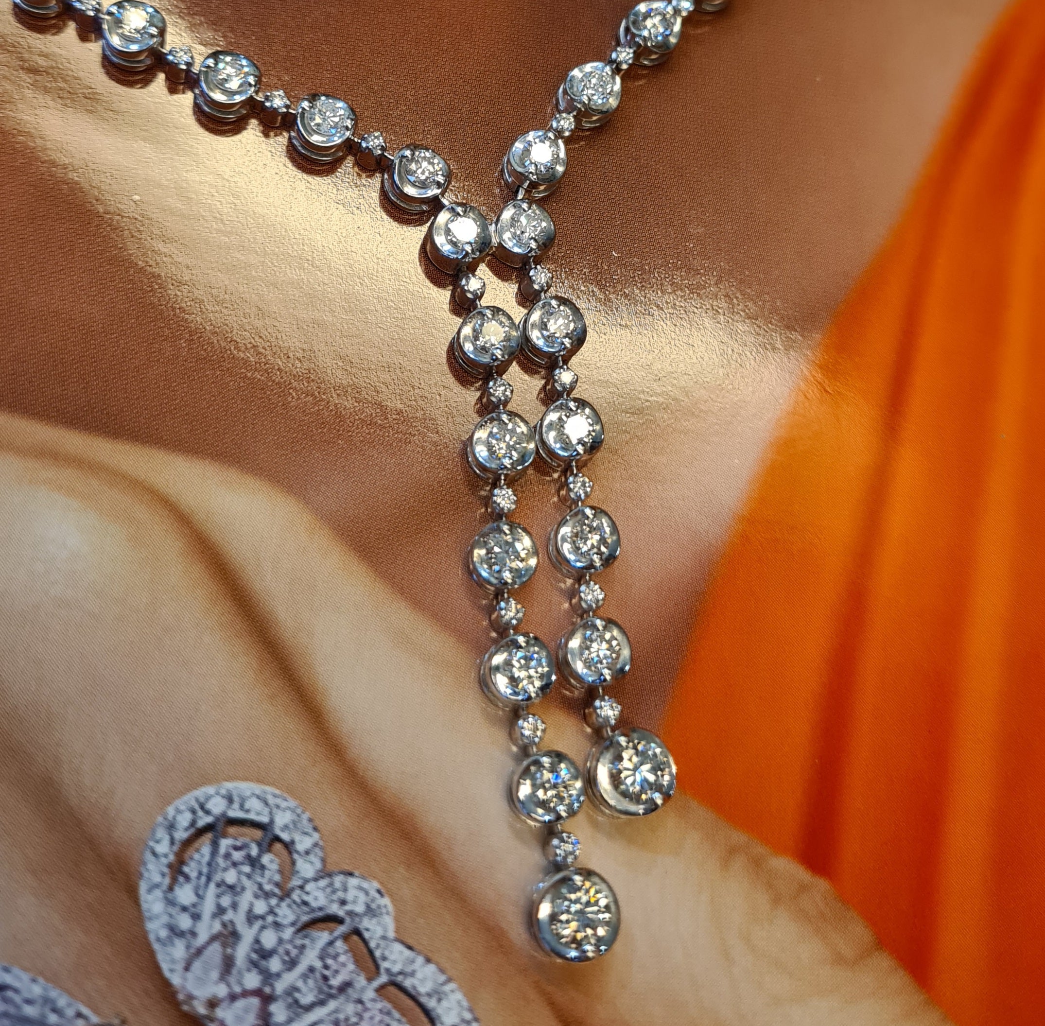 Elegant Diamond Necklace