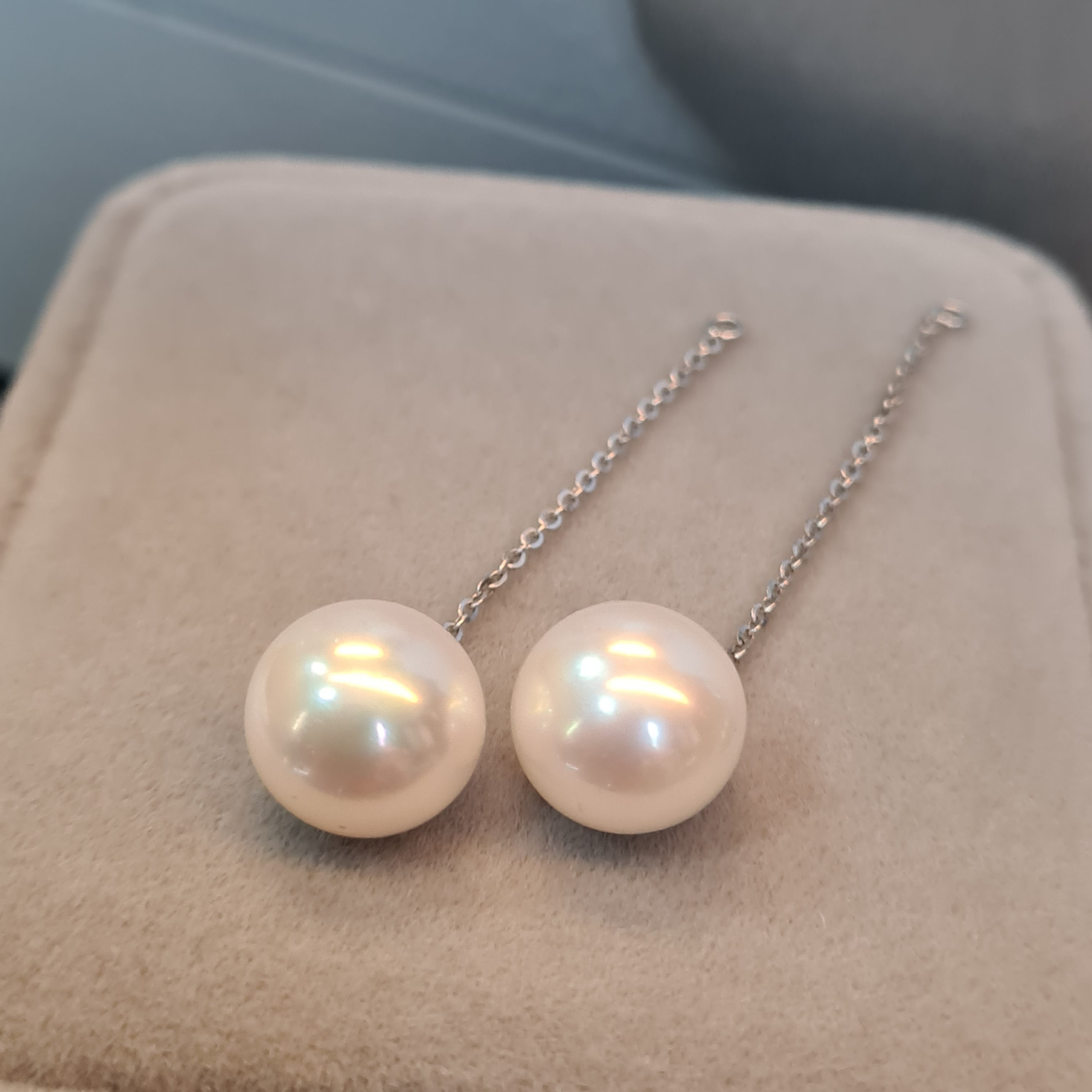 Beautiful Pearl Tassels Earrings