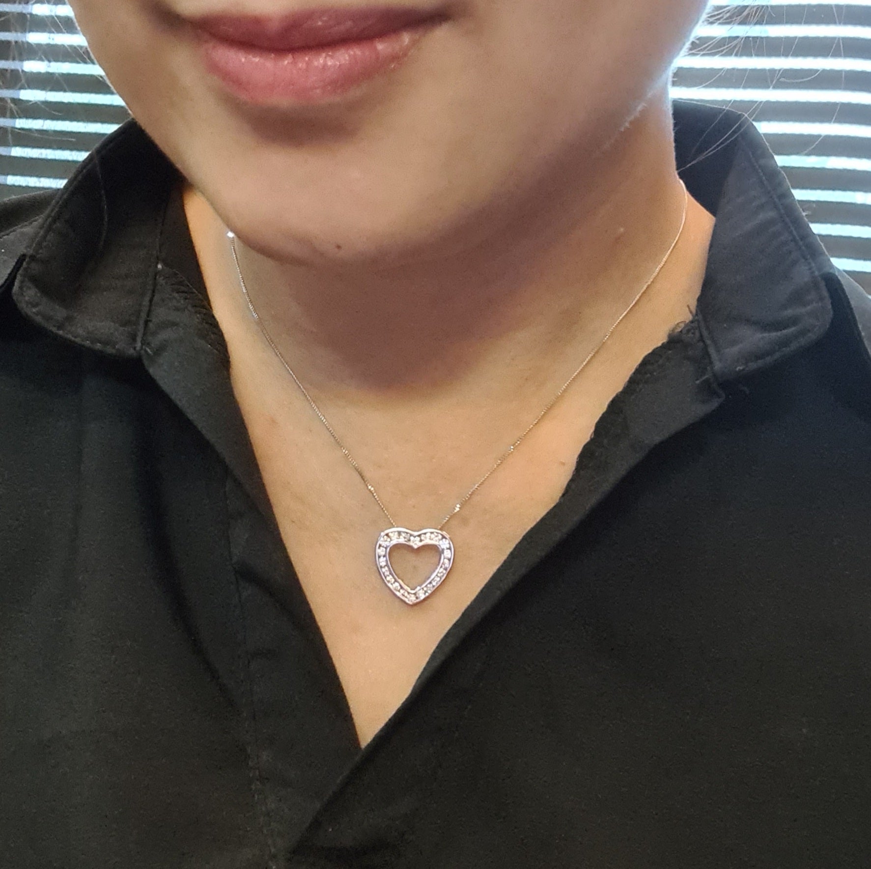 Tiffany Heart Shape Pendant