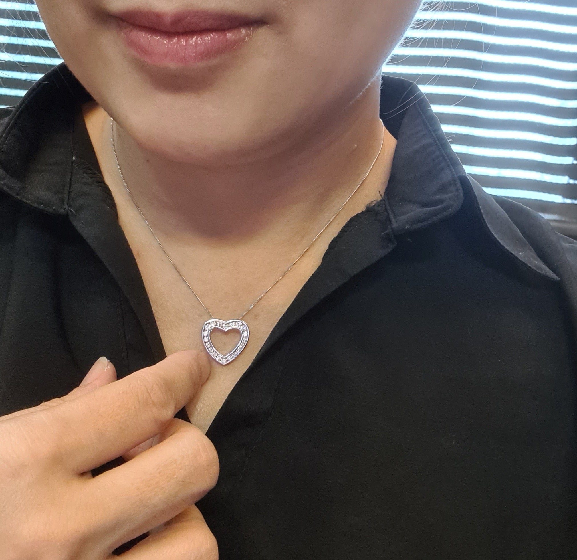 Tiffany Heart Shape Pendant