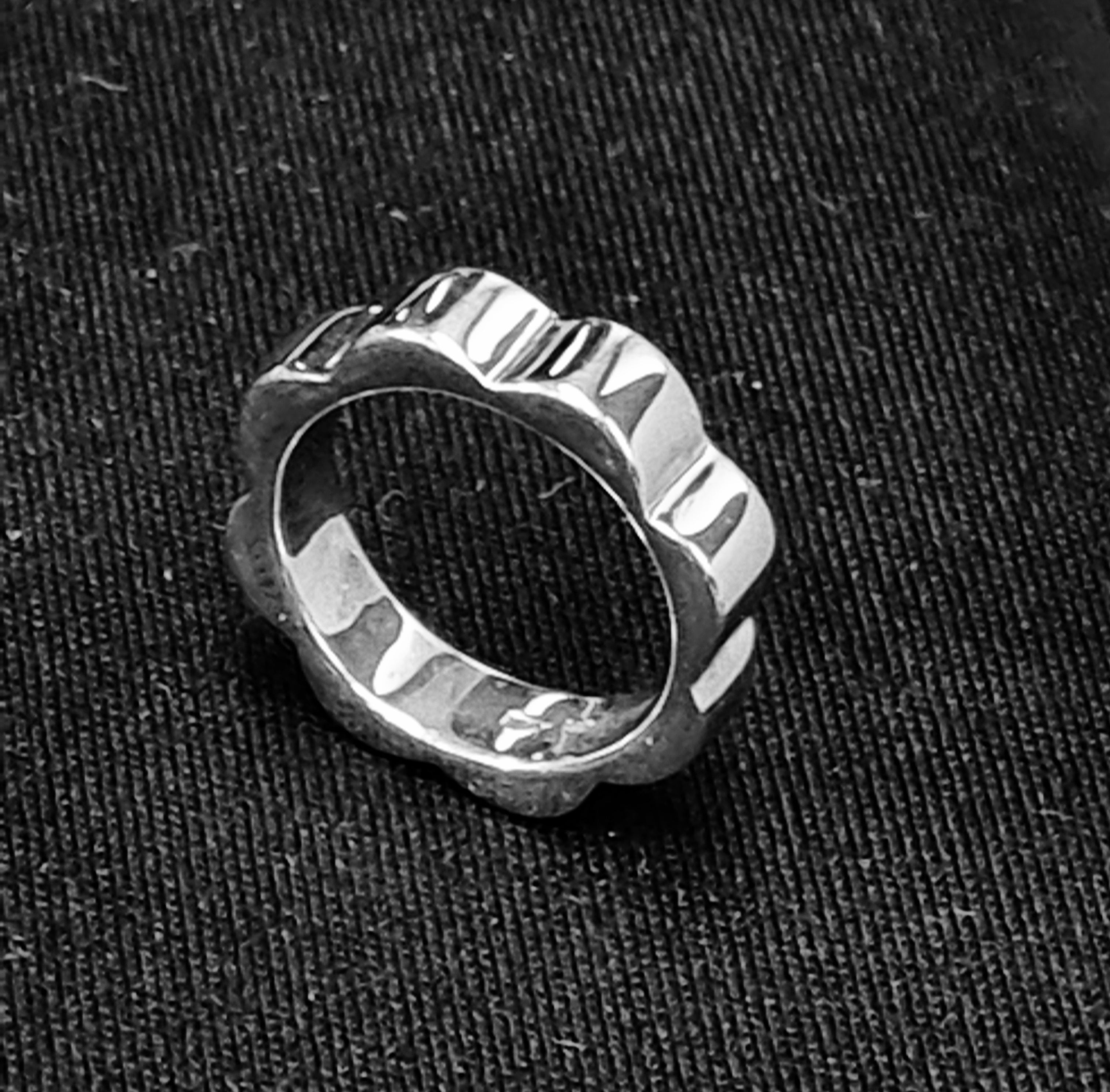 Old Florence Sterling Silver Ring