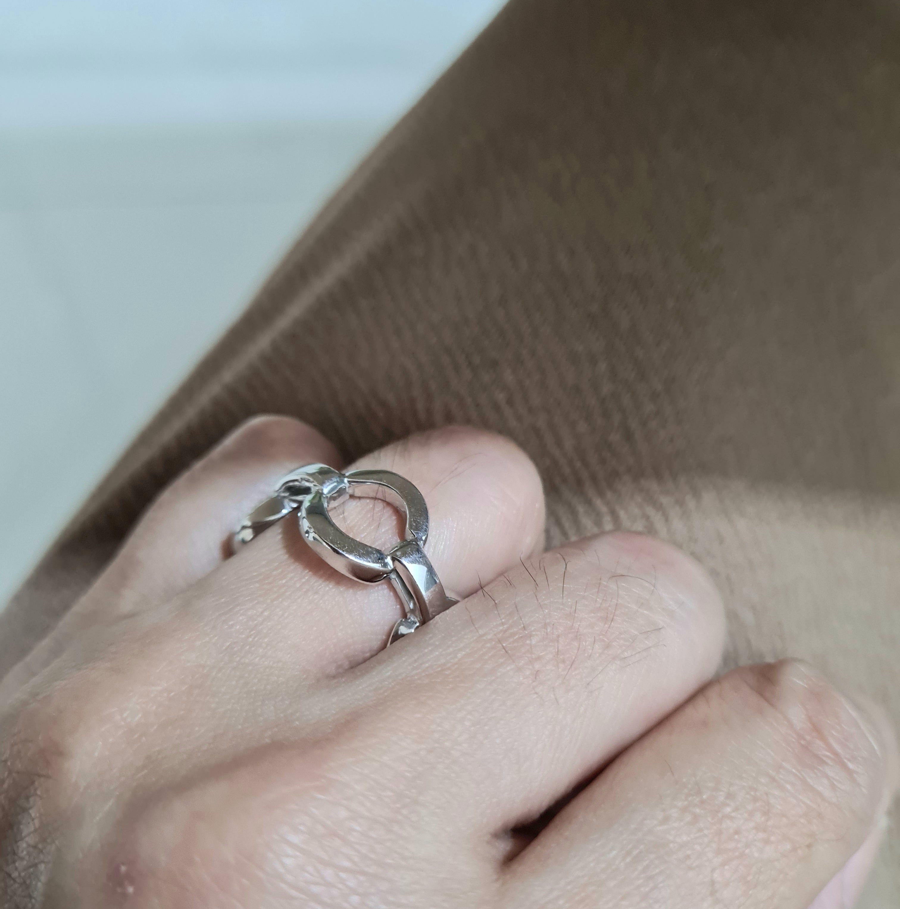 Old Florence Sterling Silver Ring