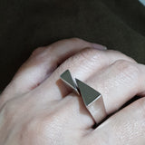 Old Florence Sterling Silver Ring
